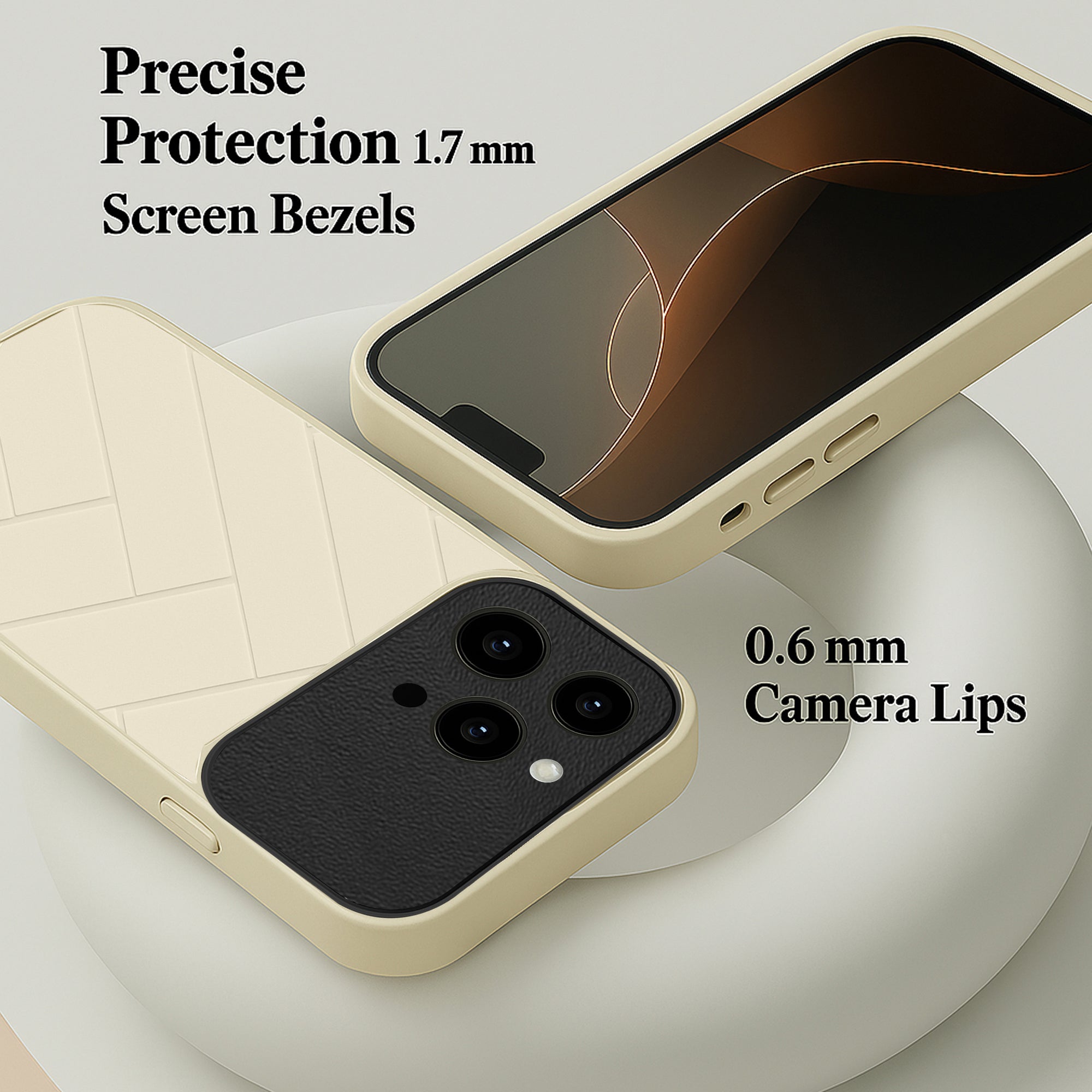 iPhone Matte Silicone Back Case Cover - Soft Touch & Full Protection