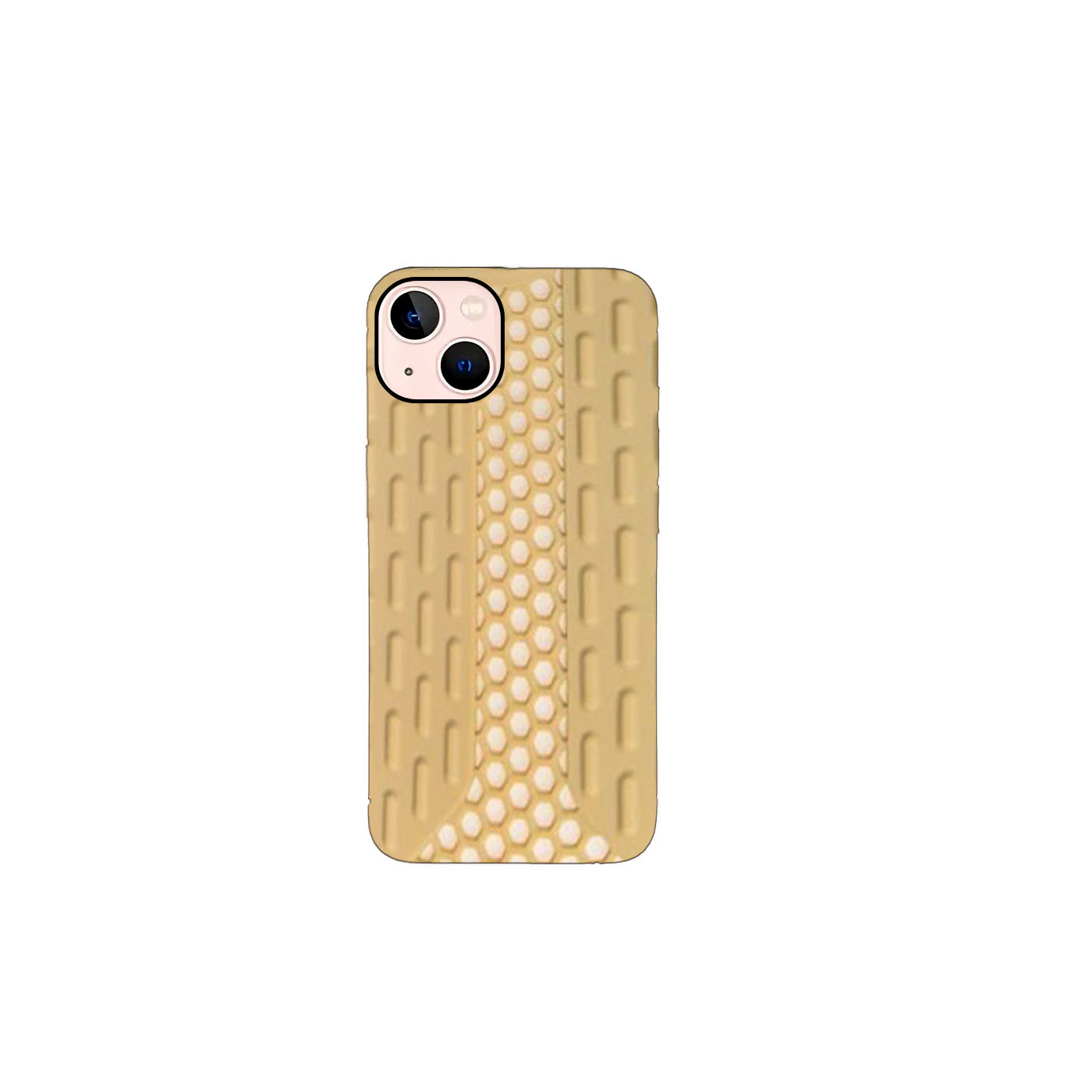 Rugged Tread Pattern Shockproof Phone Case – Soft Protective Cover for iPhone