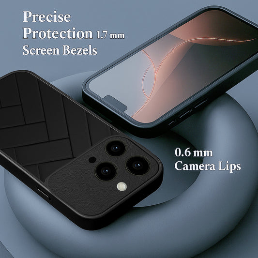 iPhone Matte Silicone Back Case Cover - Soft Touch & Full Protection