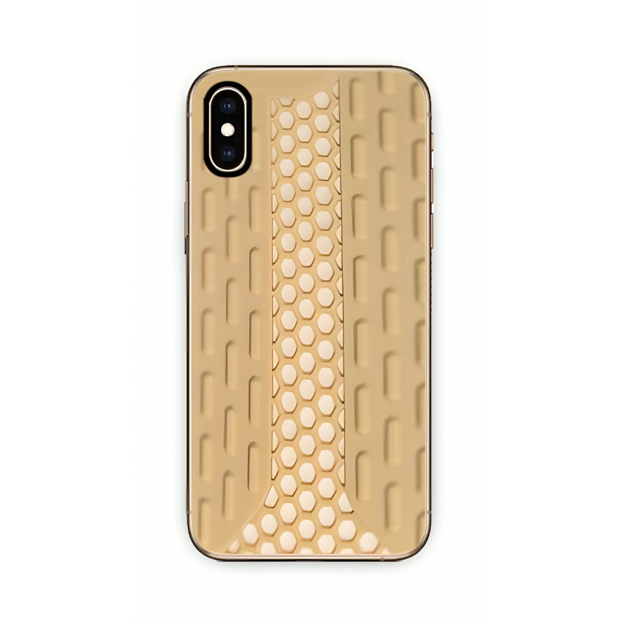 Rugged Tread Pattern Shockproof Phone Case – Soft Protective Cover for iPhone