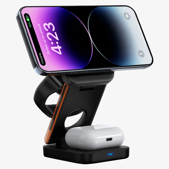 Zebronics PowerNest 3-in-1 Wireless Charger