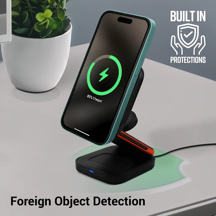 Zebronics PowerNest 3-in-1 Wireless Charger